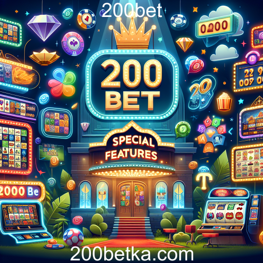 Descubra a Categoria 'Recursos Especiais' no 200bet